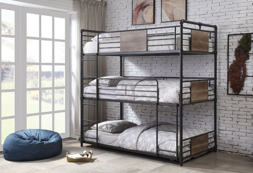 Brantley Triple Bunk Bed - Twin - 37820 - In Stock Furniture