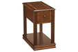 Breegin Brown Chairside End Table - T007-527 - Gate Furniture