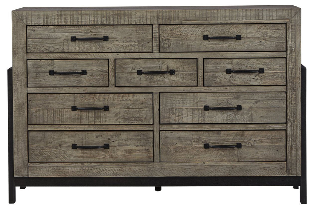 Brennagan Gray Dresser - B774-31 - Gate Furniture