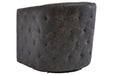 Brentlow Distressed Black Accent Chair - A3000202 - Gate Furniture