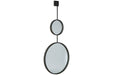 Brewer Black Accent Mirror - A8010166 - Gate Furniture