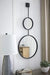 Brewer Black Accent Mirror - A8010166 - Gate Furniture