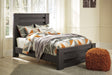 Brinxton Charcoal Full Panel Bed - Gate Furniture