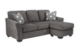 Brise Slate Sofa Chaise - 8410218 - Gate Furniture