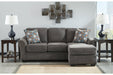 Brise Slate Sofa Chaise - 8410218 - Gate Furniture