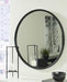 Brocky Black Accent Mirror - A8010210 - Gate Furniture