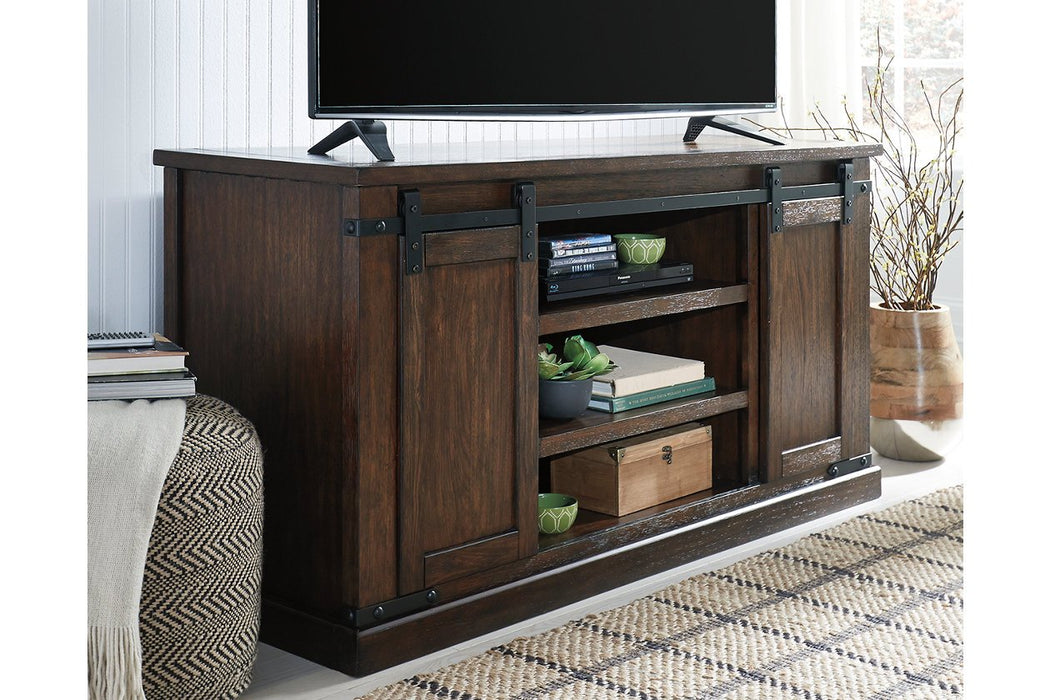 Budmore Rustic Brown 60" TV Stand - W562-48 - Gate Furniture