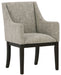 Burkhaus Dining Arm Chair (Set of 2) - D984-01A - In Stock Furniture