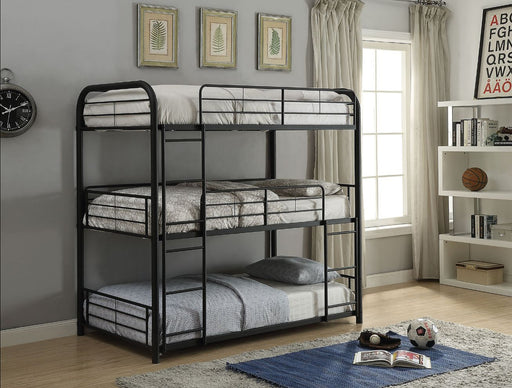 Cairo Triple Bunk Bed - Twin - 37335 - In Stock Furniture