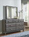 Caitbrook Gray Bookcase Storage Bedroom Set - Gate Furniture