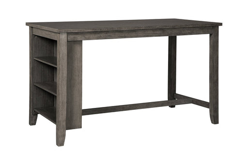 Caitbrook Gray Counter Height Dining Table - D388-13 - Gate Furniture