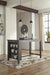 Caitbrook Gray Counter Height Dining Table - D388-13 - Gate Furniture