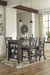 Caitbrook Gray Counter Height Set - Gate Furniture