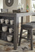 Caitbrook Gray Counter Height Set - Gate Furniture