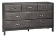 Caitbrook Gray Dresser - B476-31 - Gate Furniture