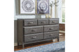 Caitbrook Gray Dresser - B476-31 - Gate Furniture