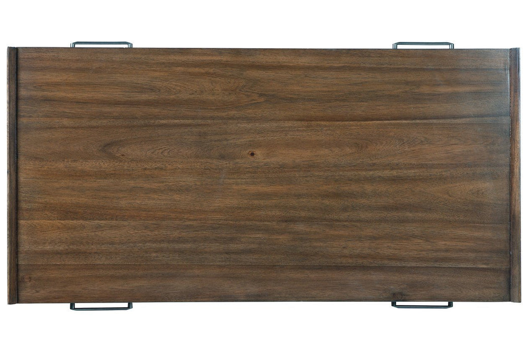 Calmoni Brown Coffee Table - T916-1 - Gate Furniture