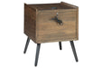 Calmoni Brown End Table - T916-2 - Gate Furniture