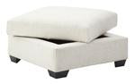 Cambri Snow Ottoman With Storage - 9280111 - Gate Furniture