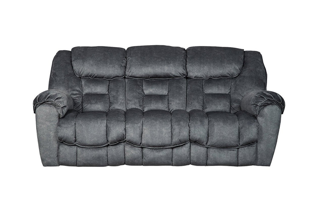 Capehorn Granite Reclining Sofa - 7690288 - Gate Furniture