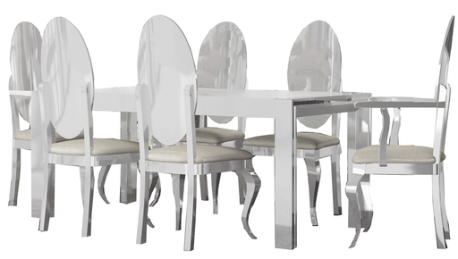 Carmen White Dining Table - i27703 - In Stock Furniture