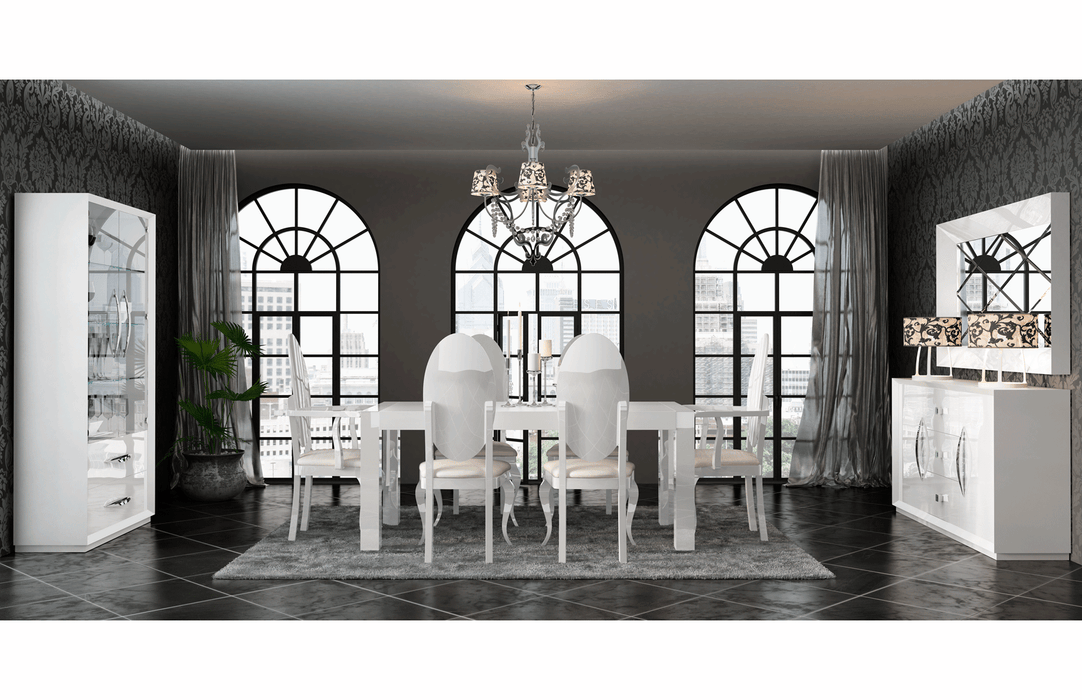 Carmen White Dining Table - i27703 - In Stock Furniture