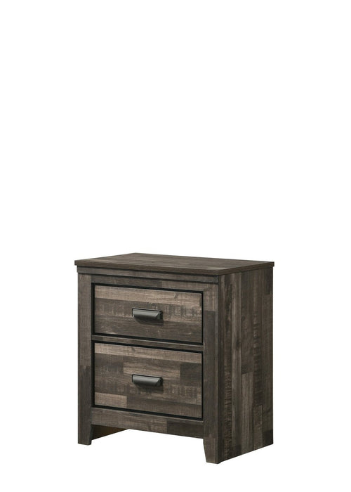 Carter Brown Nightstand - B6800-2 - Gate Furniture