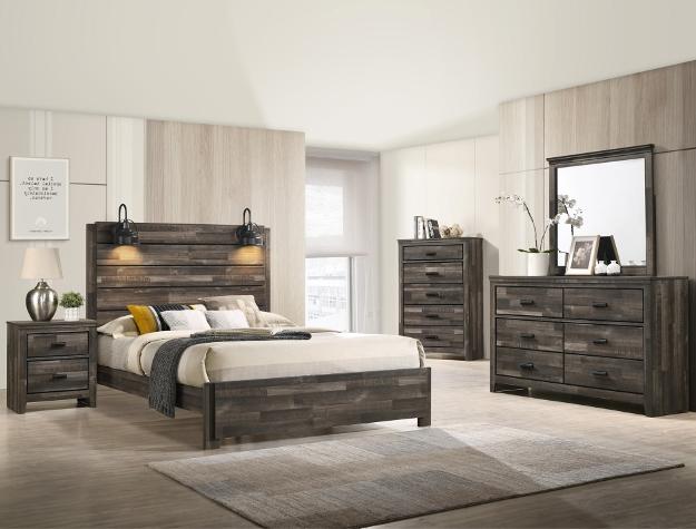 Carter Brown Panel Youth Bedroom Set - Gate Furniture