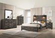 Carter Brown Platform Bedroom Set - Gate Furniture