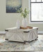 Carynhurst Whitewash Coffee Table - T929-20 - Gate Furniture