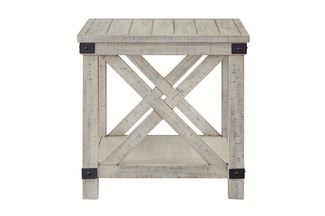 Carynhurst Whitewash End Table - T929-3 - Gate Furniture