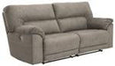 Cavalcade Slate Power Reclining Sofa - 7760147 - Gate Furniture