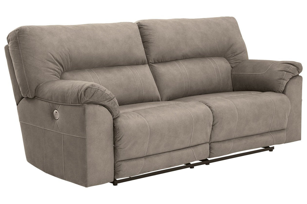 Cavalcade Slate Power Reclining Sofa - 7760147 - Gate Furniture