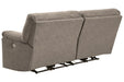 Cavalcade Slate Power Reclining Sofa - 7760147 - Gate Furniture