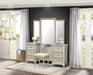 Celandine Silver Panel Bedroom Set - Gate Furniture