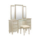 Celandine Silver Panel Bedroom Set - Gate Furniture