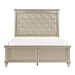 Celandine Silver Queen Panel Bed - 1928-1 - Gate Furniture