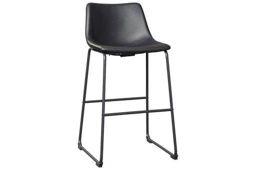 Centiar Black Pub Height Bar Stool - D372-630 - Gate Furniture