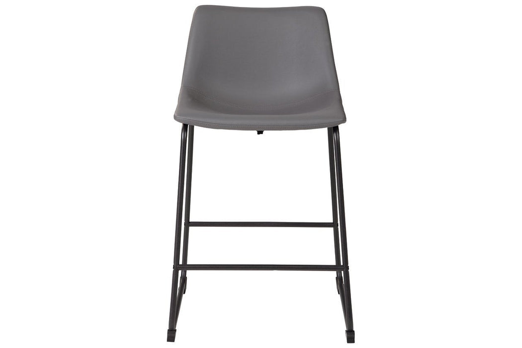 Centiar Gray Counter Height Bar Stool - D372-824 - Gate Furniture