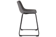 Centiar Gray Counter Height Bar Stool - D372-824 - Gate Furniture