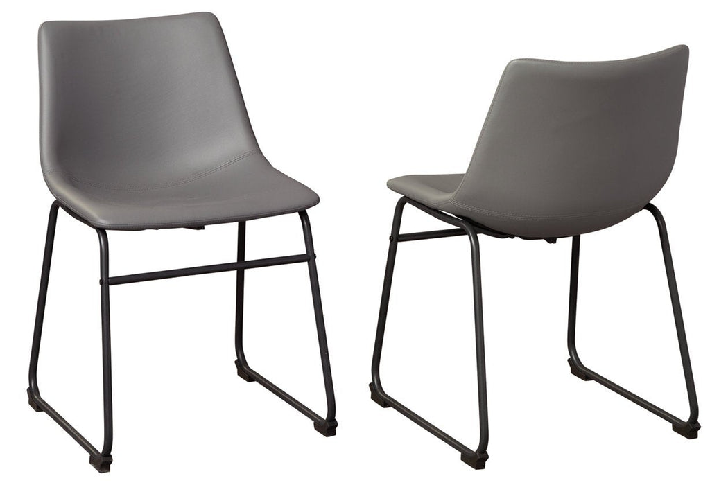 Centiar Gray Dining Chair (Set of 2) - D372-08 - Gate Furniture