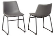 Centiar Gray Dining Chair (Set of 2) - D372-08 - Gate Furniture