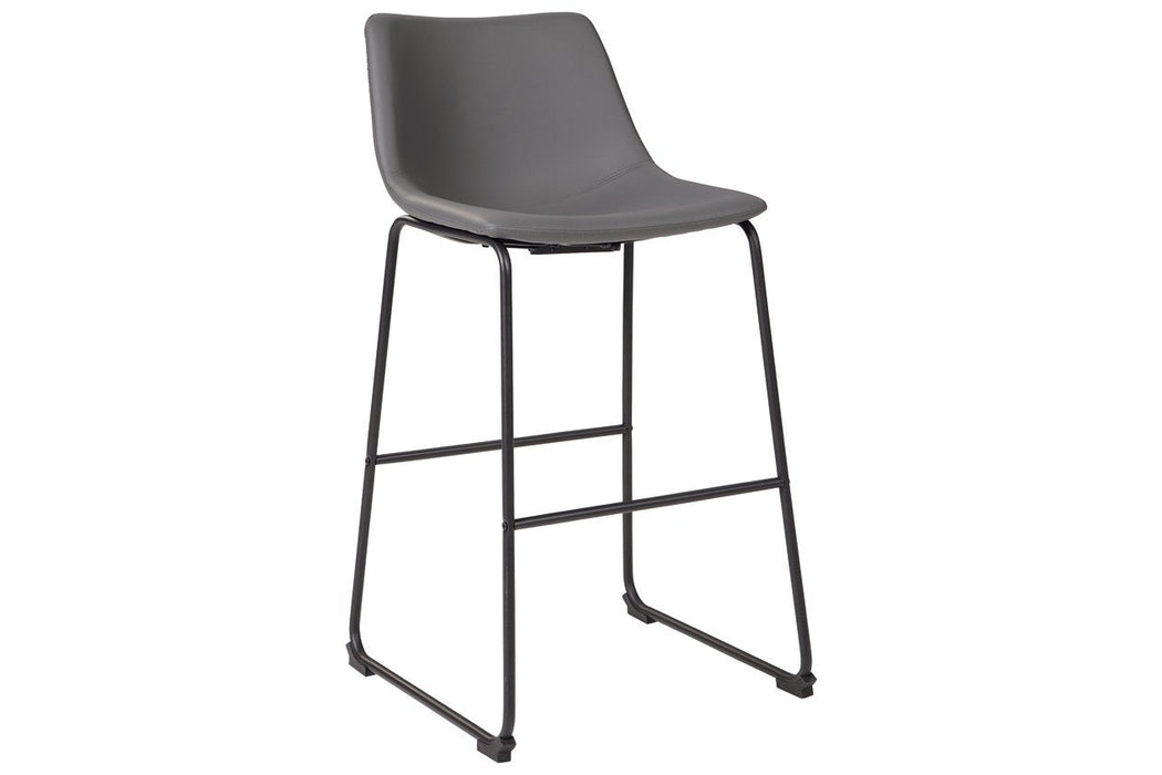 Centiar Gray Pub Height Bar Stool - D372-830 - Gate Furniture