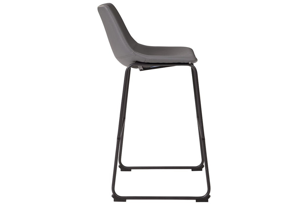 Centiar Gray Pub Height Bar Stool - D372-830 - Gate Furniture