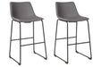 Centiar Gray Pub Height Bar Stool - D372-830 - Gate Furniture