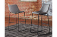 Centiar Gray Pub Height Bar Stool - D372-830 - Gate Furniture