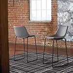 Centiar Gray Pub Height Bar Stool - D372-830 - Gate Furniture