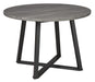 Centiar Gray Round Dining Room Set - Gate Furniture