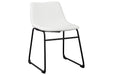 Centiar White Dining Chair (Set of 2) - D372-07 - Gate Furniture