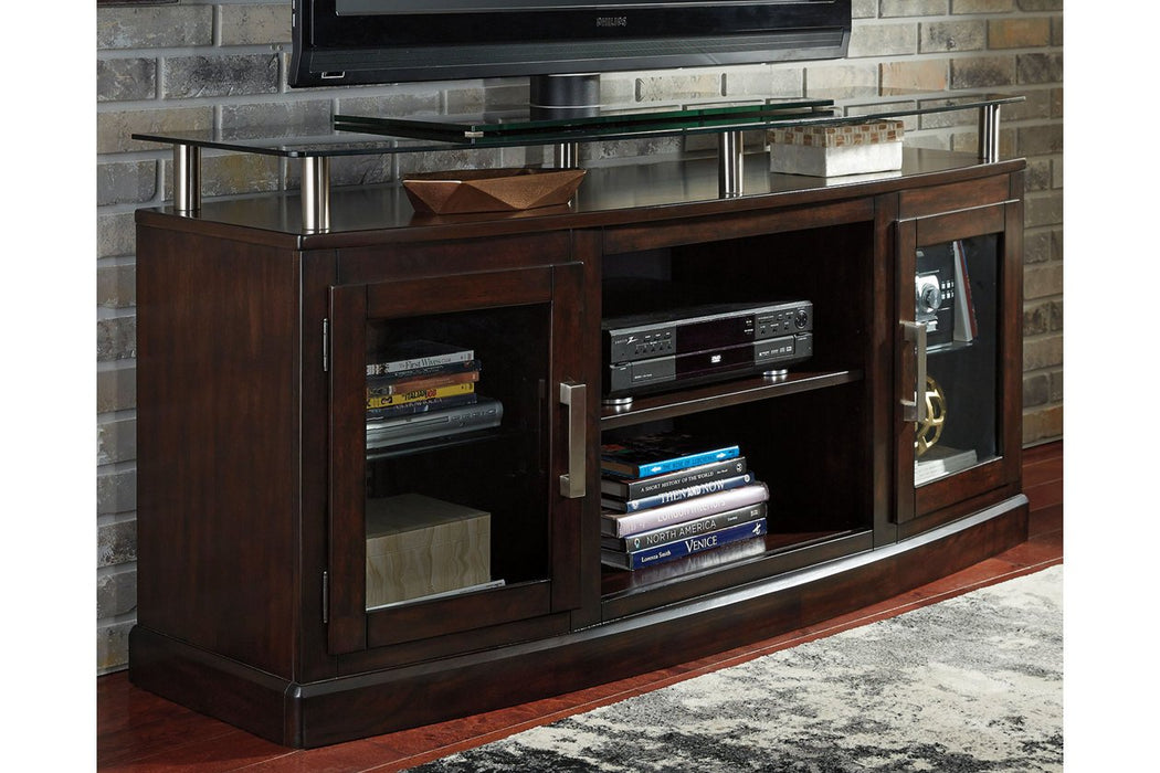 Chanceen Dark Brown 60" TV Stand - W757-48 - Gate Furniture